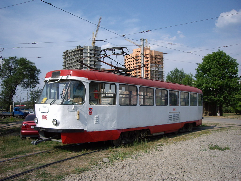 Тула, Tatra T3SU (двухдверная) № 106