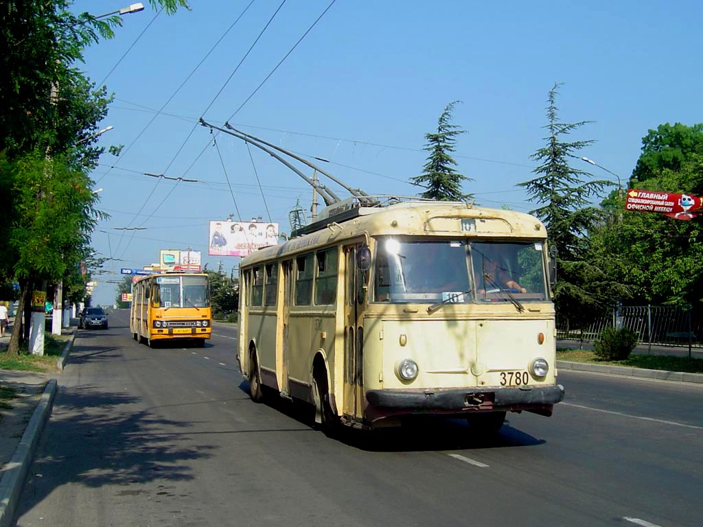 Крымский троллейбус, Škoda 9TrH29 № 3780