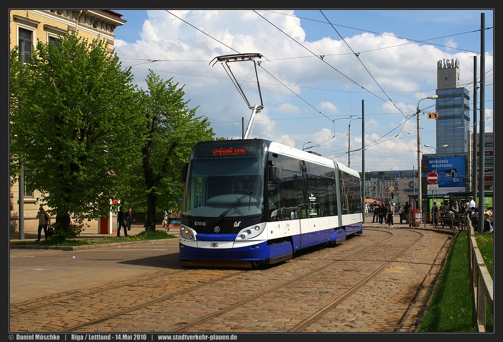 Рига, Škoda 15T ForCity Alfa Riga № 57016