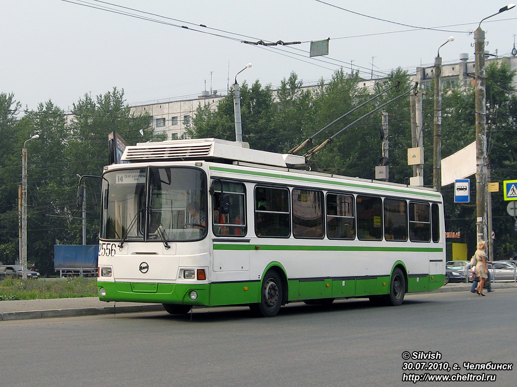 Chelyabinsk, LiAZ-5280 (VZTM) # 2556