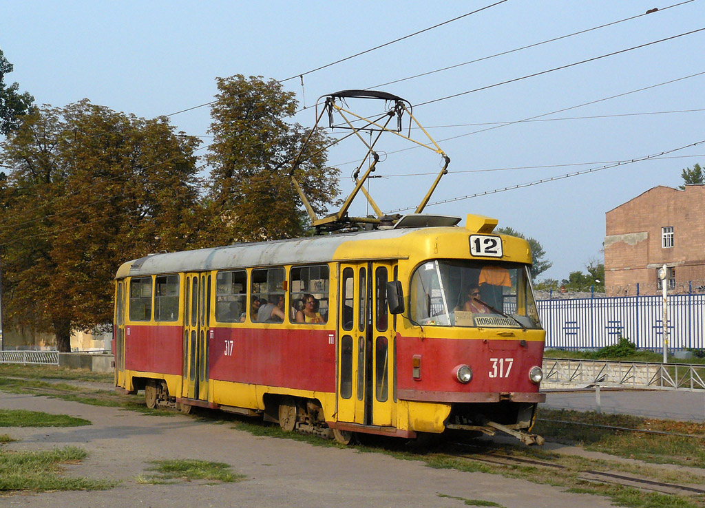 Харков, Tatra T3SU № 317
