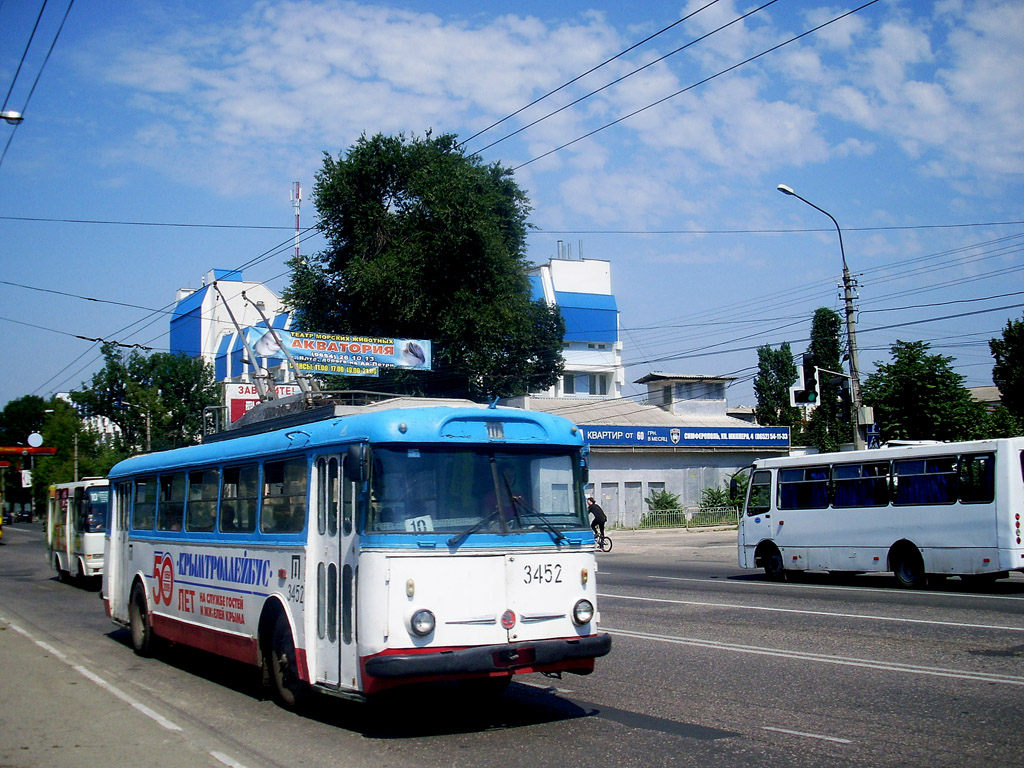 Crimean trolleybus, Škoda 9Tr18 № 3452