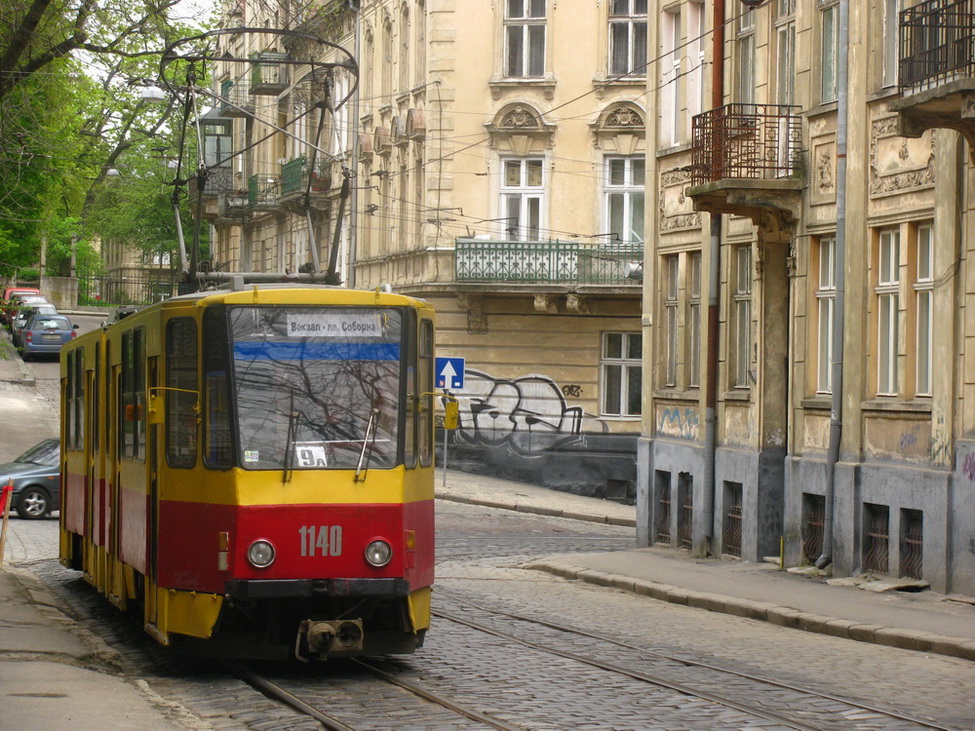 Lviv, Tatra KT4SU № 1140