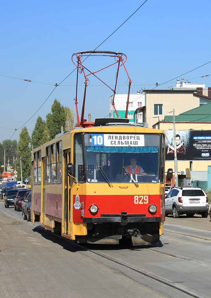 Ростов-на-Дону, Tatra T6B5SU № 829