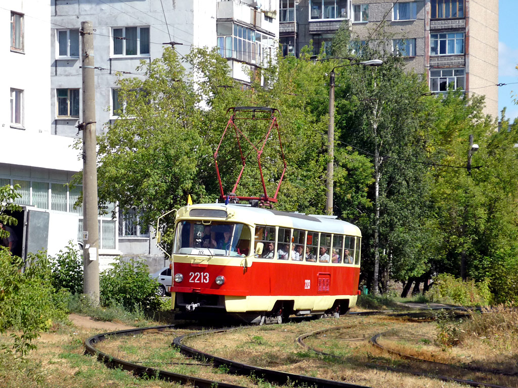 Ижевск, Tatra T3SU (двухдверная) № 2213