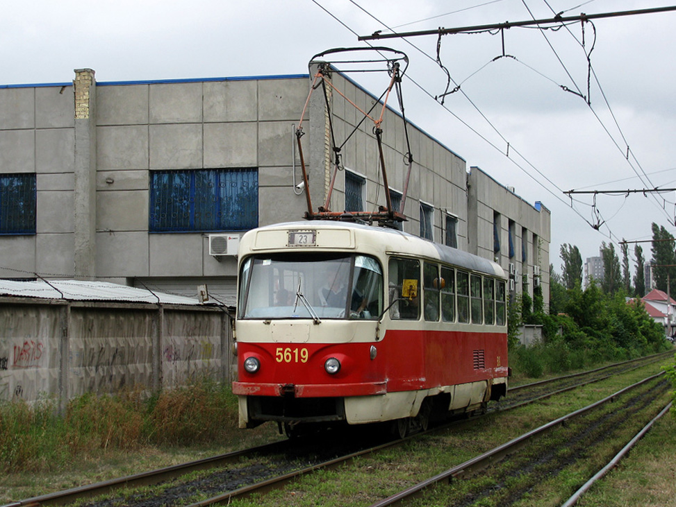 Київ, Tatra T3SU № 5619