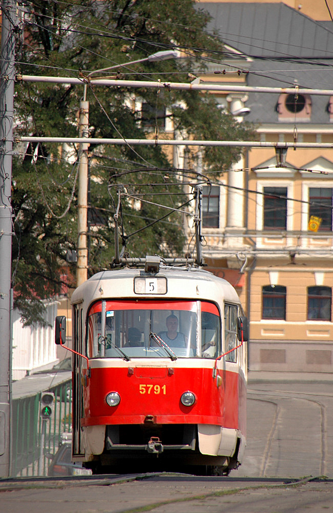 Київ, Tatra T3SU № 5791