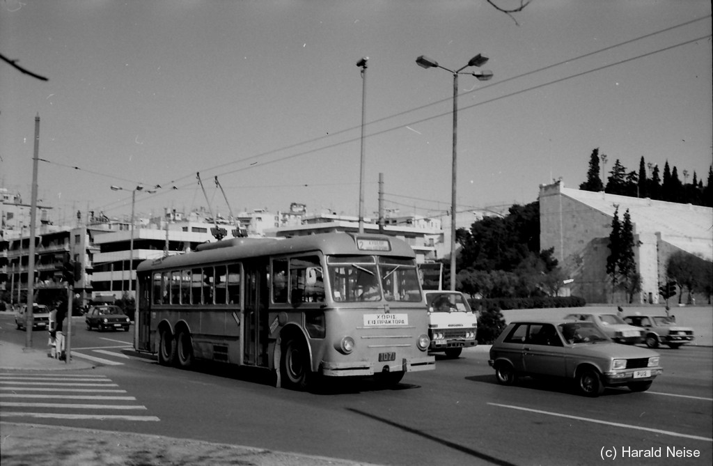 Athens, Alfa Romeo 140 AF Casaro/CGE č. 1071; Athens — Trolleybuses — old photos
