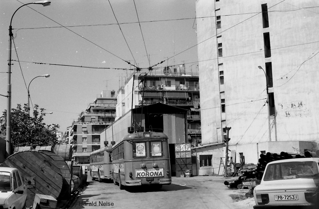 Афіни, Lancia Esatau Casaro/CGE/Tubocar № 1091; Афіни — Троллейбусы – старые фотографии