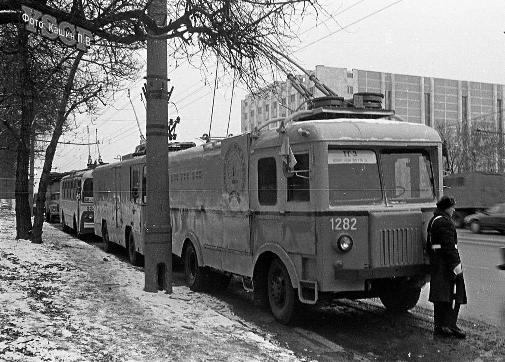 Москва, ТГ-3М № 1282; Москва — Парад в честь 60-летия Московского троллейбуса 15 ноября 1993