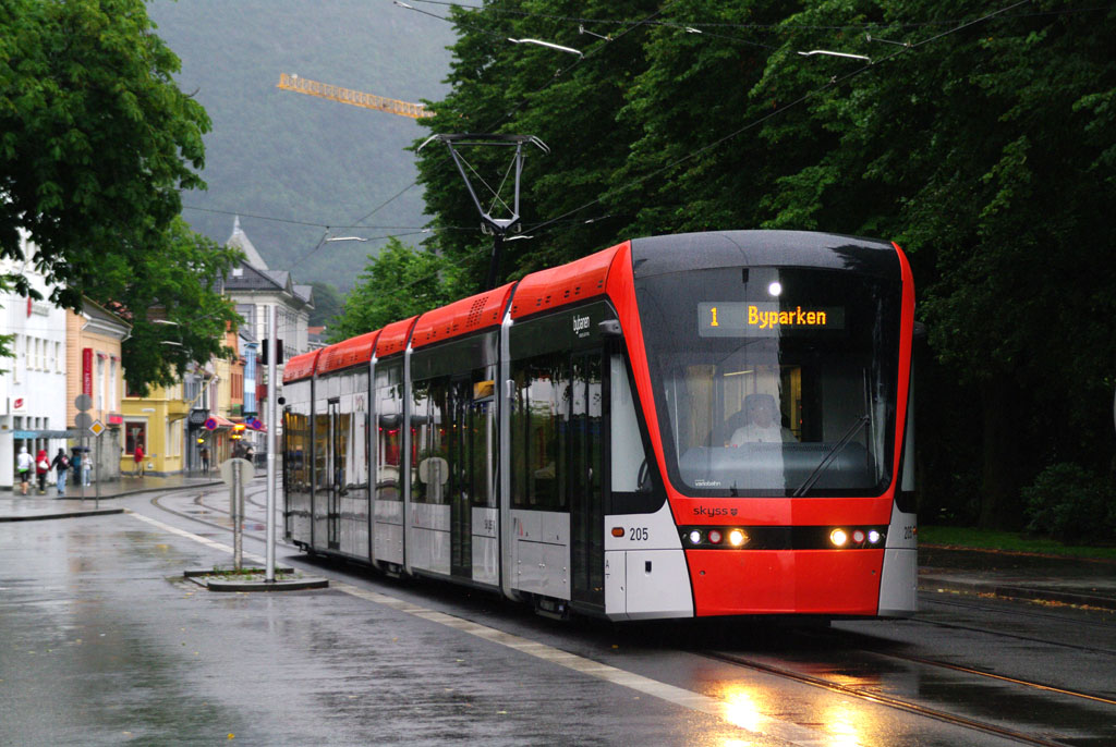 Bergen, Stadler Variobahn № 205