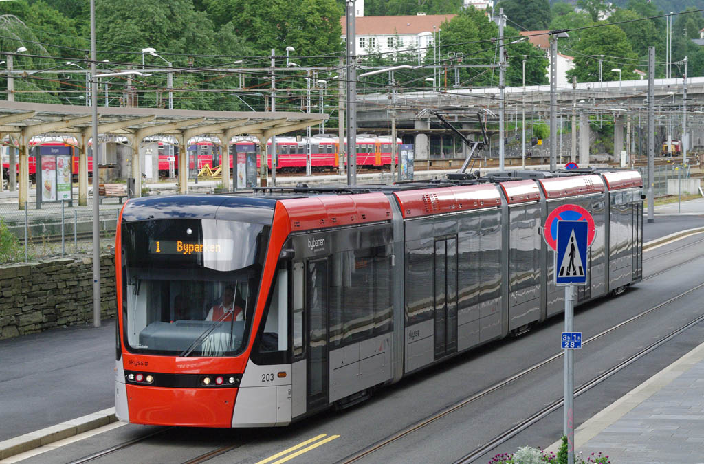 Bergen, Stadler Variobahn č. 203