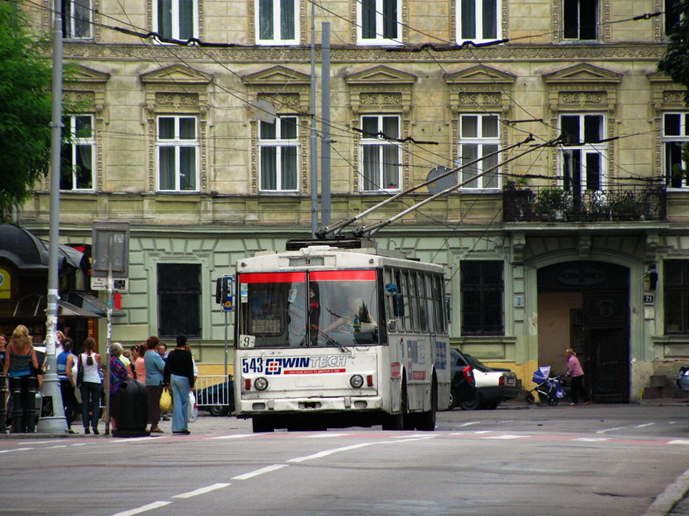 ლვოვი, Škoda 14Tr89/6 № 543