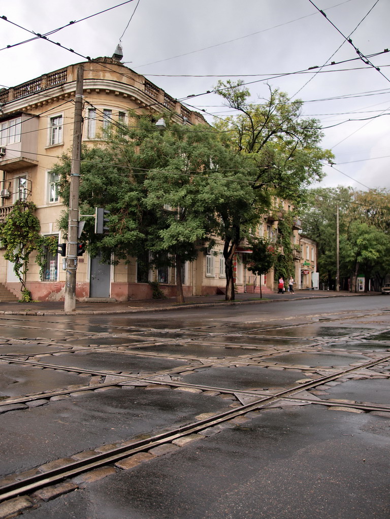Одесса — Трамвайные линии: Центр; Одесса — Трамвайные линии: Центр → Слободка