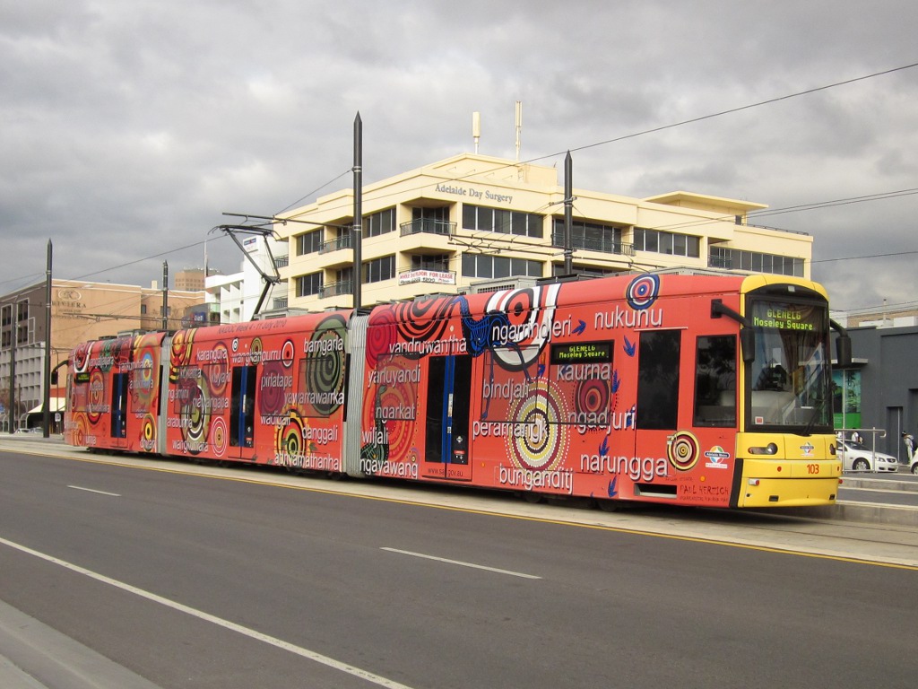 Adelaide, Bombardier Flexity Classic Nr. 103