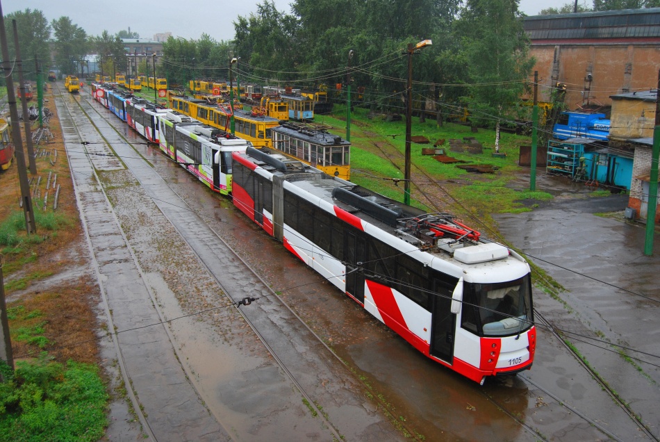 Санкт-Петербург — Служба пути (бывший трамвайный парк № 8)