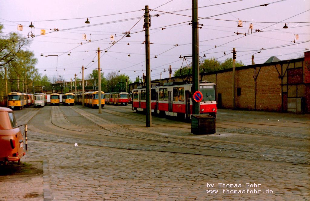 Дрезден — Трамвайное депо Иоганнштадт (закрытые 1998)