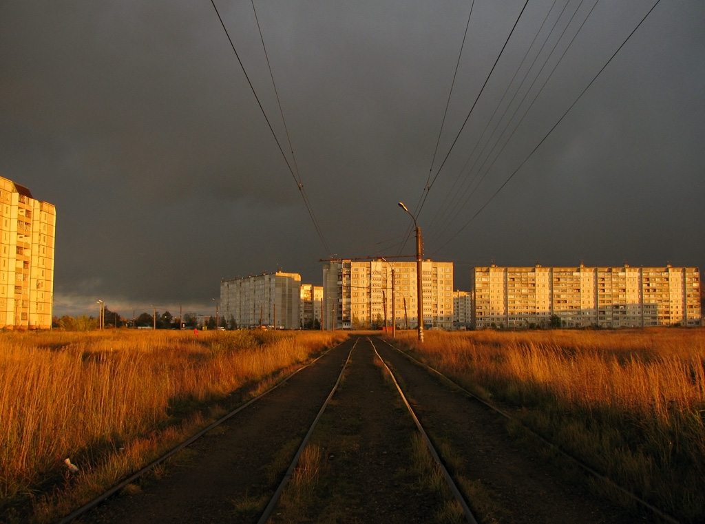 Тверь — Трамвайные линии: Московский район (линия в микрорайон "Южный")