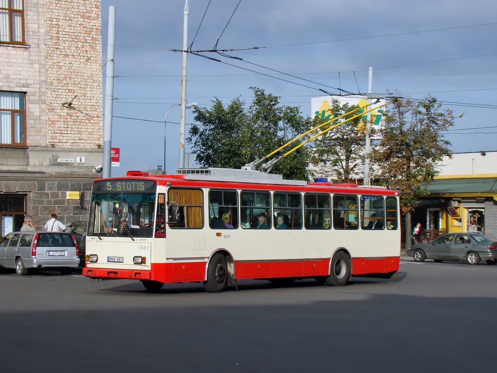 Вильнюс, Škoda 14Tr17/6M № 1661