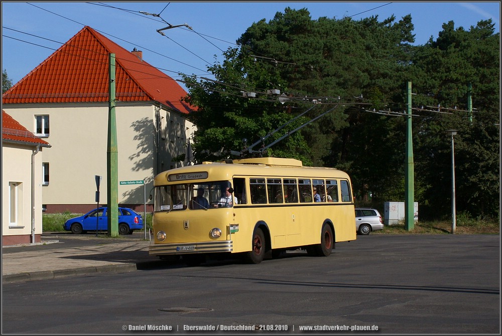 Эберсвальде, AEG HS56 № 488; Эберсвальде — Юбилей: 70 лет троллейбусу в Эберсвальде (21.08.2010)