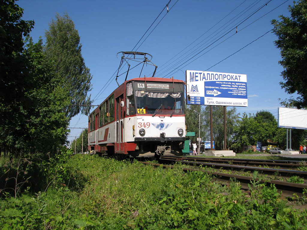 Тула, Tatra T6B5SU № 349