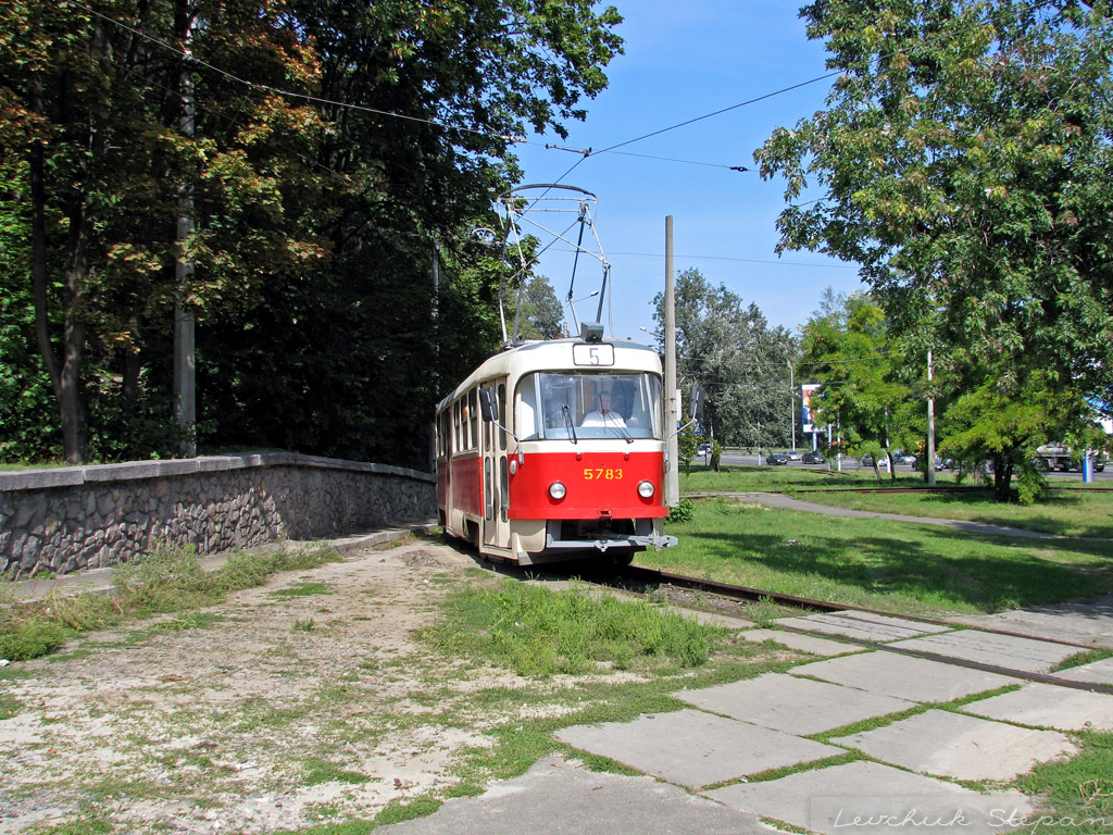 Київ, Tatra T3SU № 5783