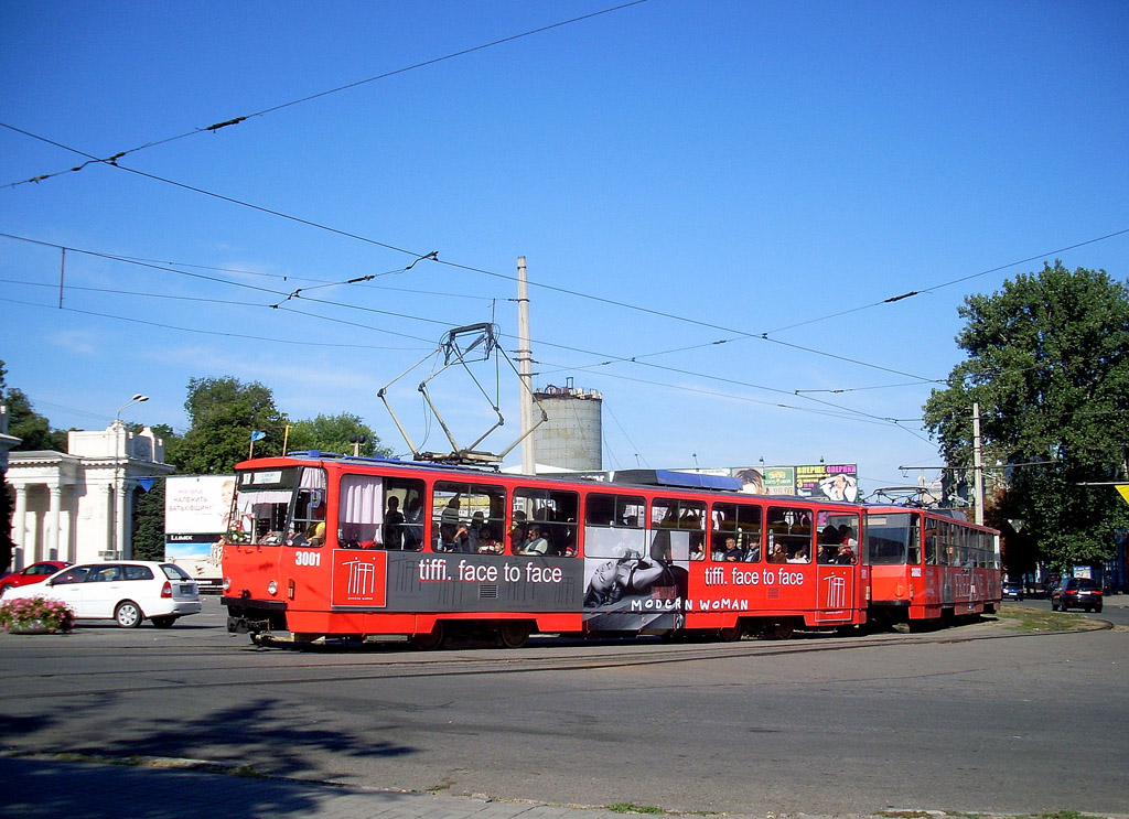 Dnipro, Tatra-Yug T6B5 # 3001