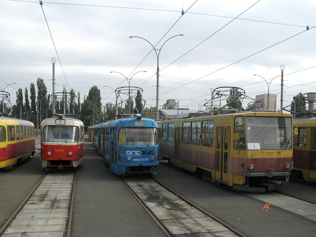 Киев, Tatra T6B5SU № 312