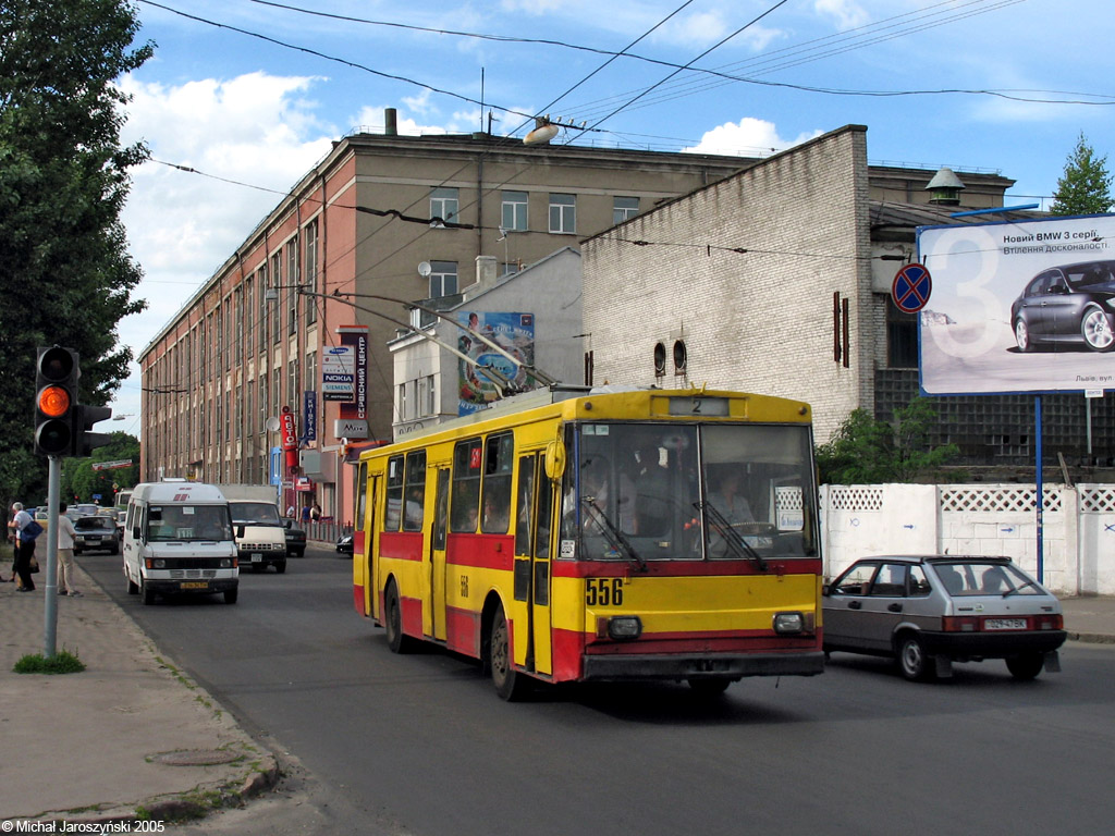 Lviv, Škoda 14Tr89/6 № 556