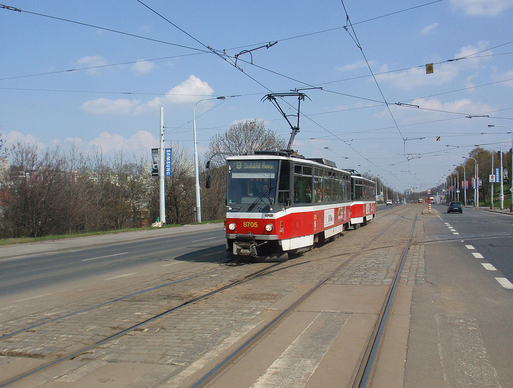 Прага, Tatra T6A5 № 8705