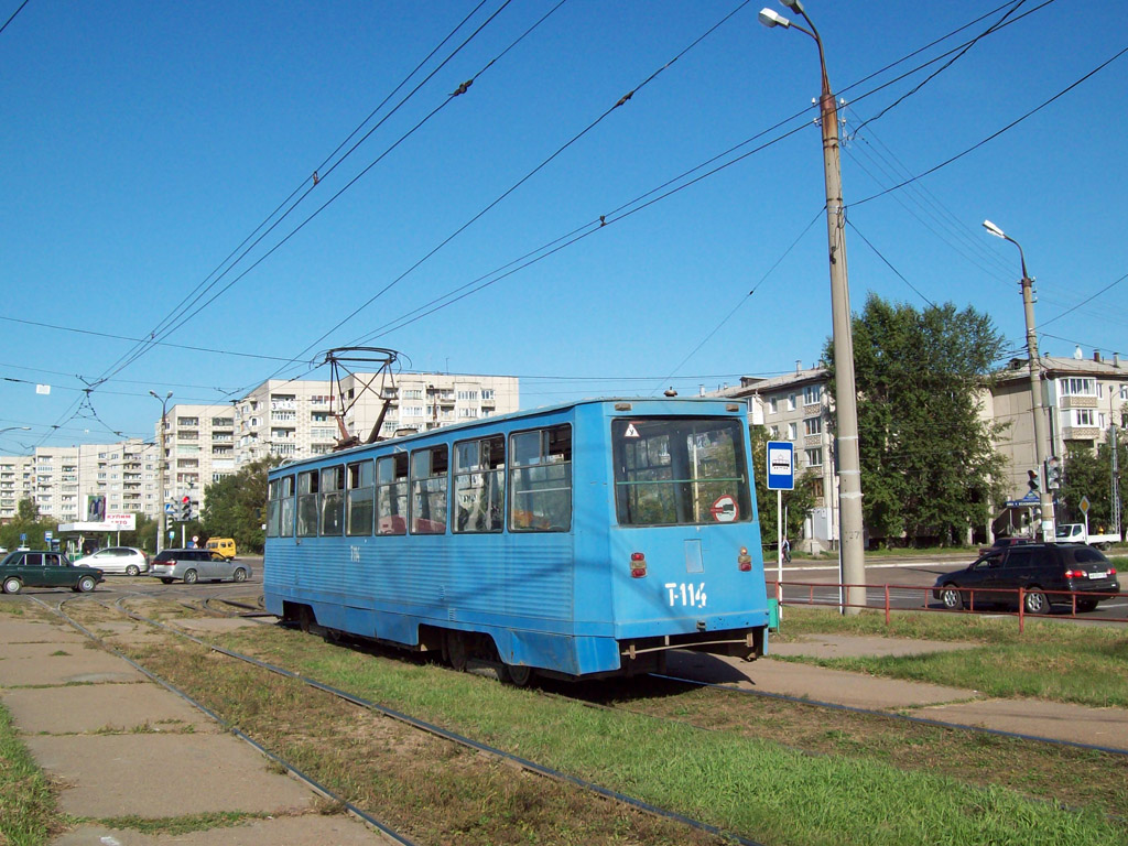 Ангарск, 71-605 (КТМ-5М3) № 114