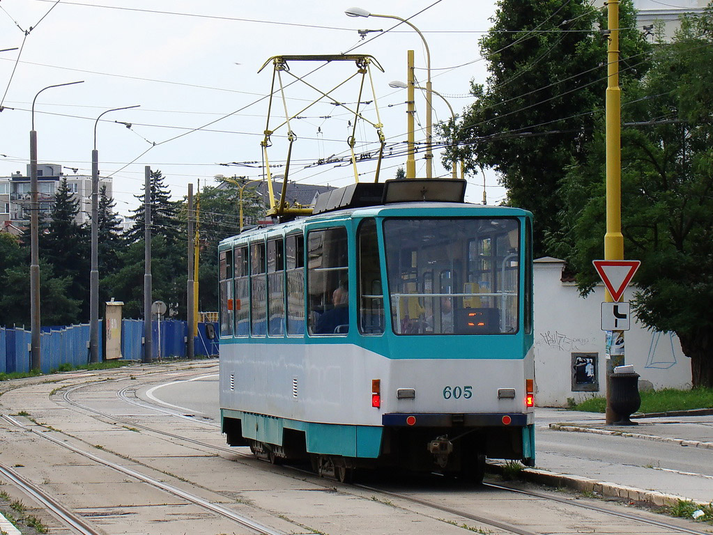 Košice, Tatra T6A5 № 605