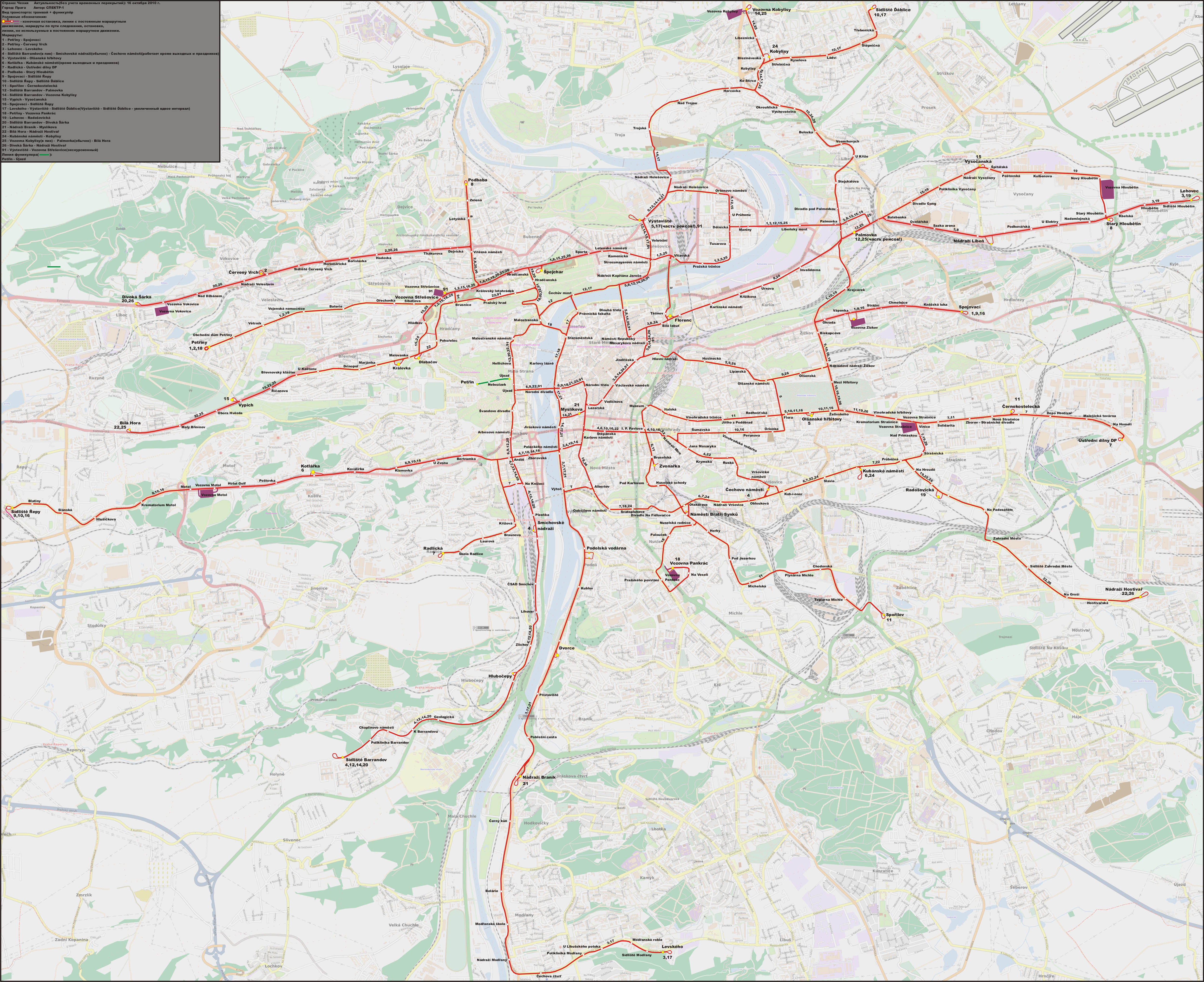 Prague — Maps