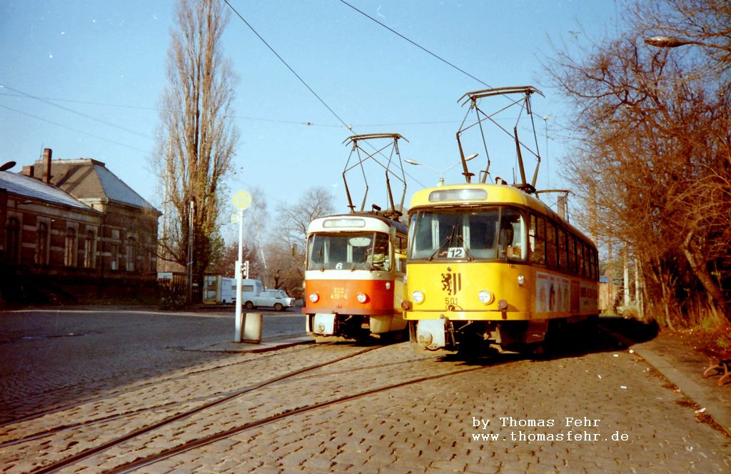 Dresden, Tatra T4D # 222 501