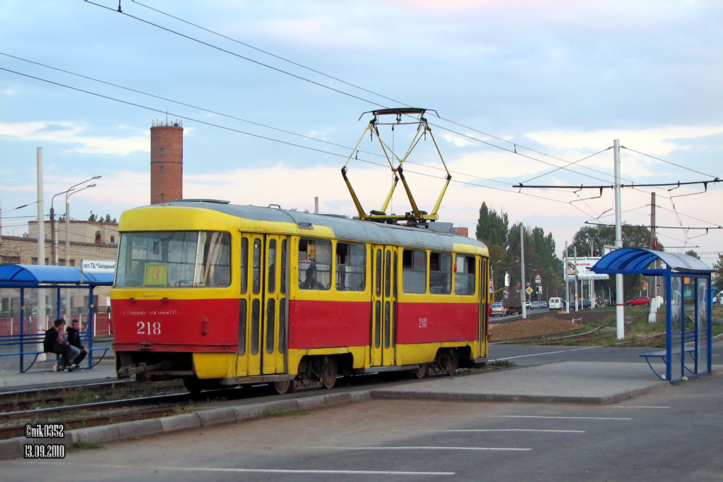 Курск, Tatra T3SU № 218