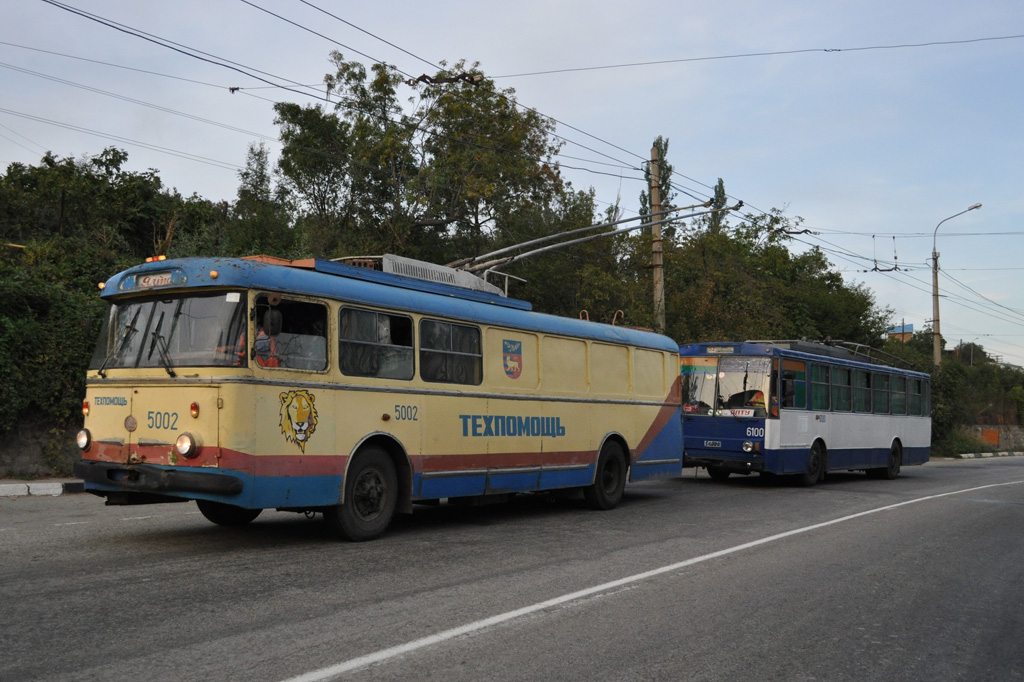 Кримський тролейбус, Škoda 9Tr10 № 5002