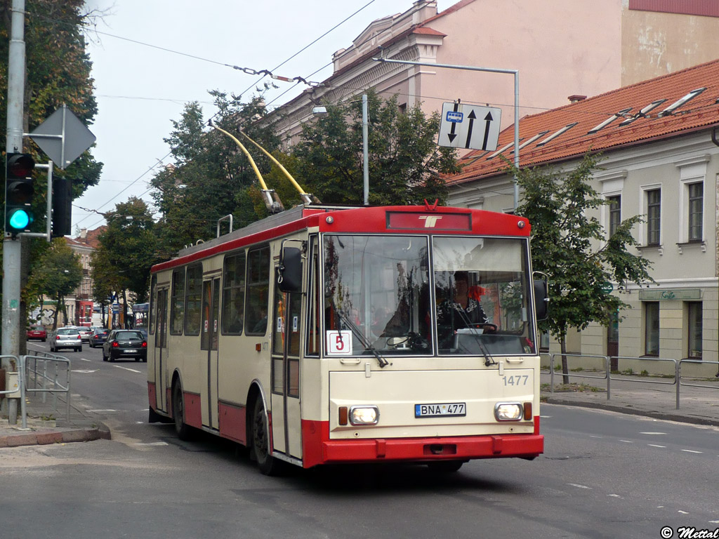 Vilnius, Škoda 14Tr02/6 č. 1477