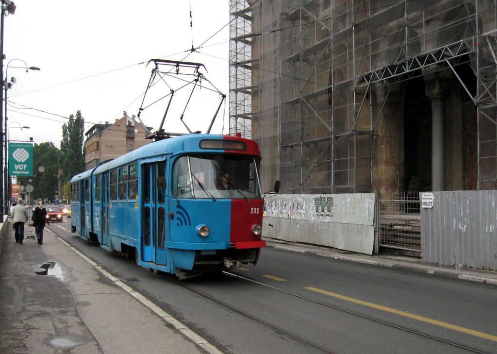 Sarajevo, Tatra K2YU № 235