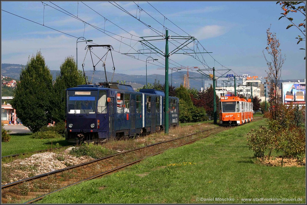 Сараево, Tatra KT8D5 № 303
