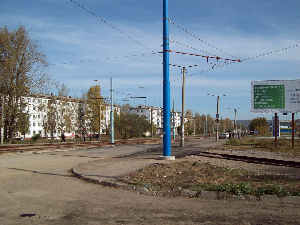 Usolye-Sibirskoye — Track Construction and Maintenance; Usolye-Sibirskoye — Tramway Lines and Infrastructure