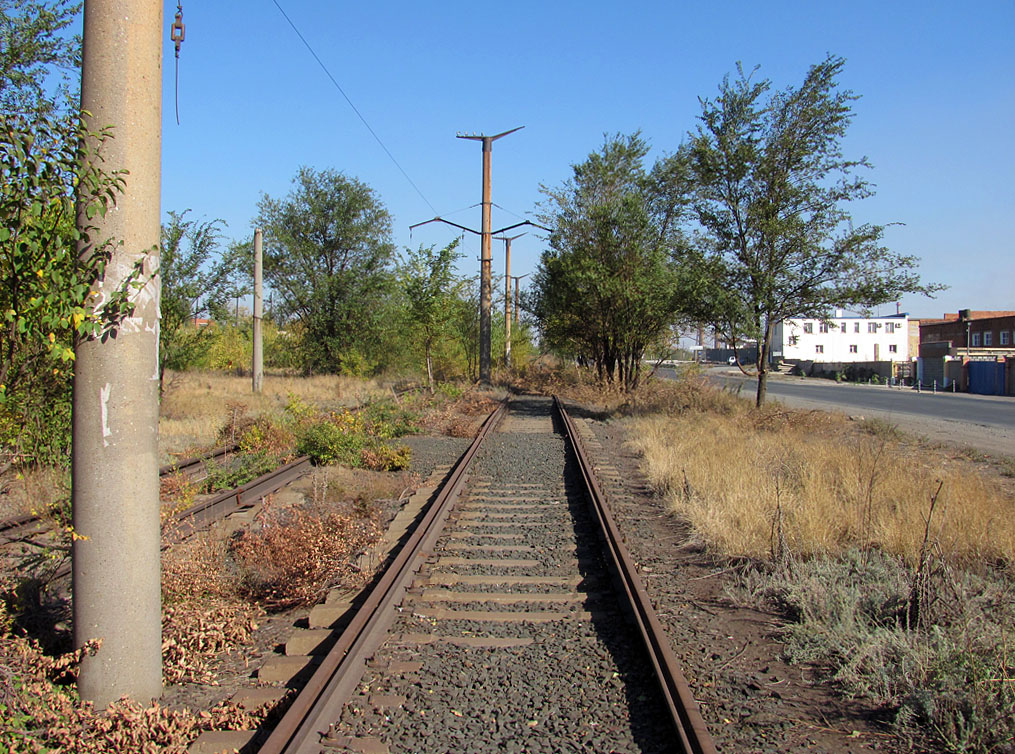 Orsk — Closed tramlines