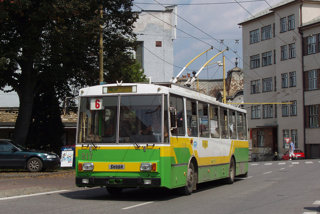 Жилина, Škoda 14Tr14/7 № 217