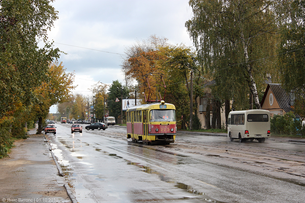 Тверь, Tatra T3SU № 223; Тверь — Трамвайные линии: Заволжский район