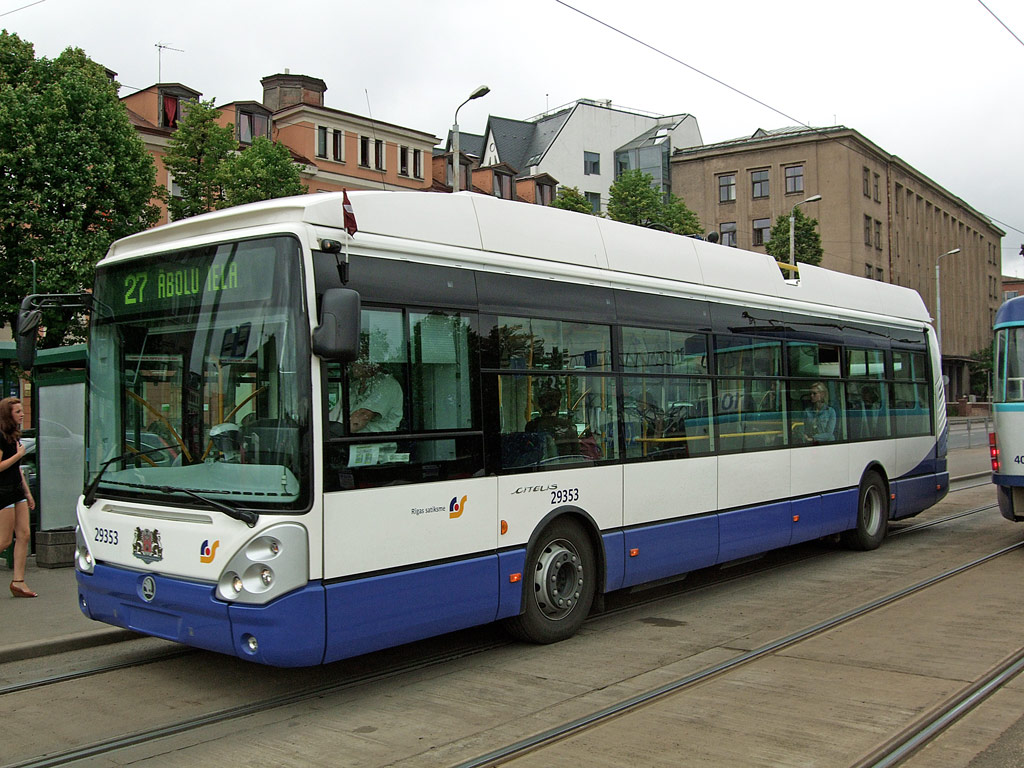Riga, Škoda 24Tr Irisbus Citelis č. 29353