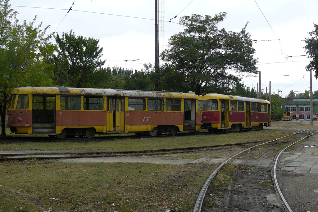 Запорожье, Tatra T3SU № 764; Запорожье, Tatra T3SU № 809