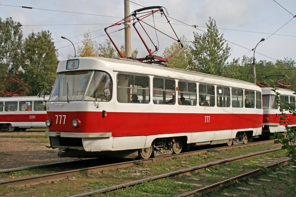 Самара, Tatra T3SU (двухдверная) № 777