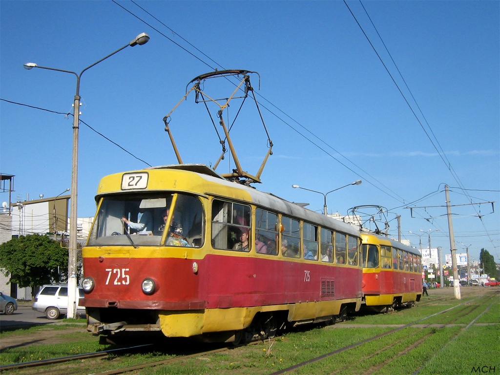 Kharkiv, Tatra T3SU # 725
