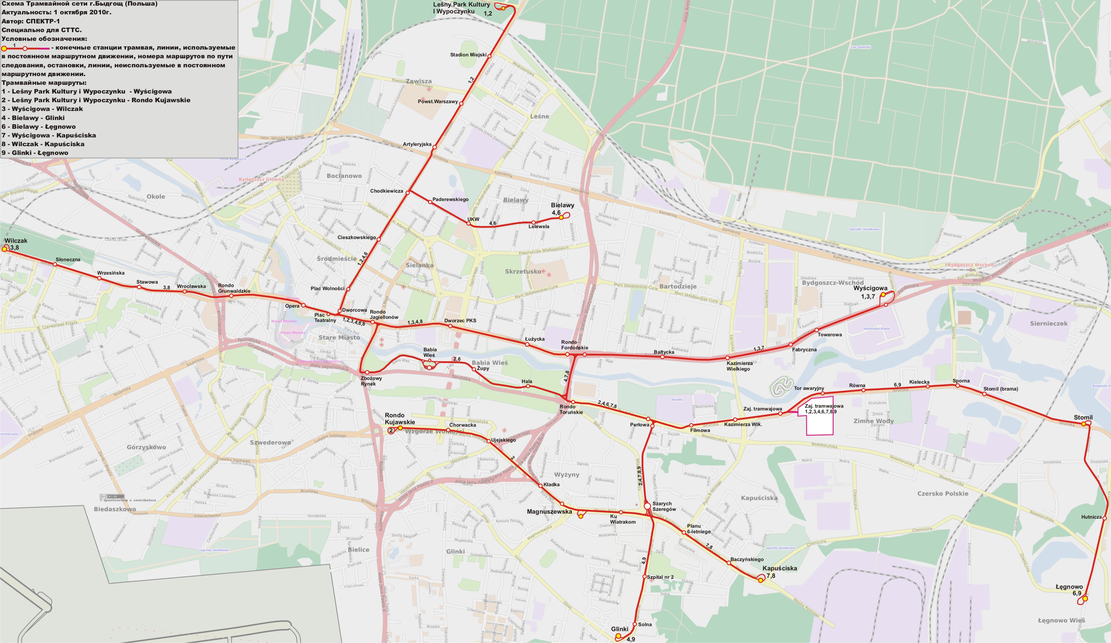 Bydgoszcz — Maps