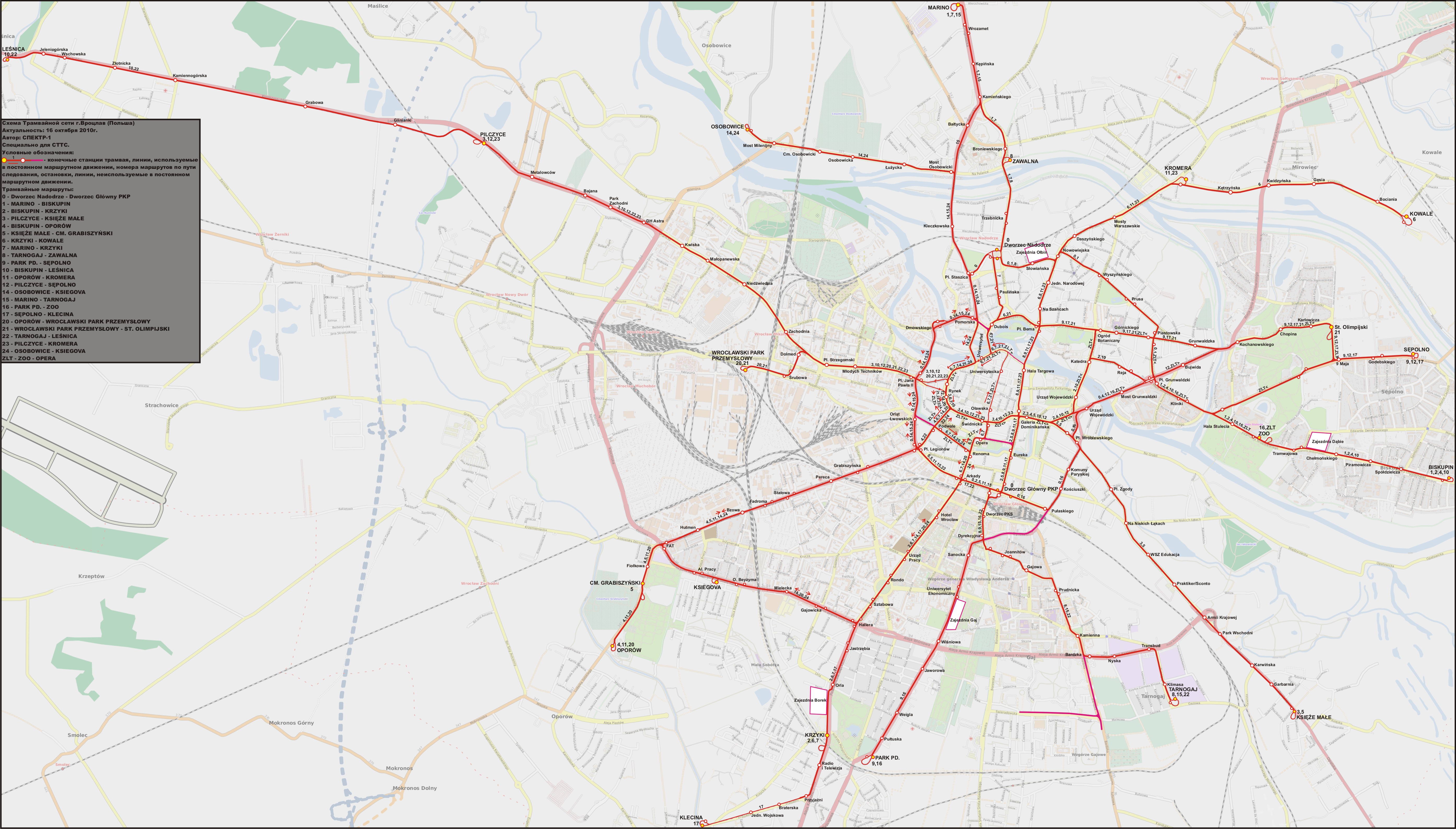 Wrocław — Maps