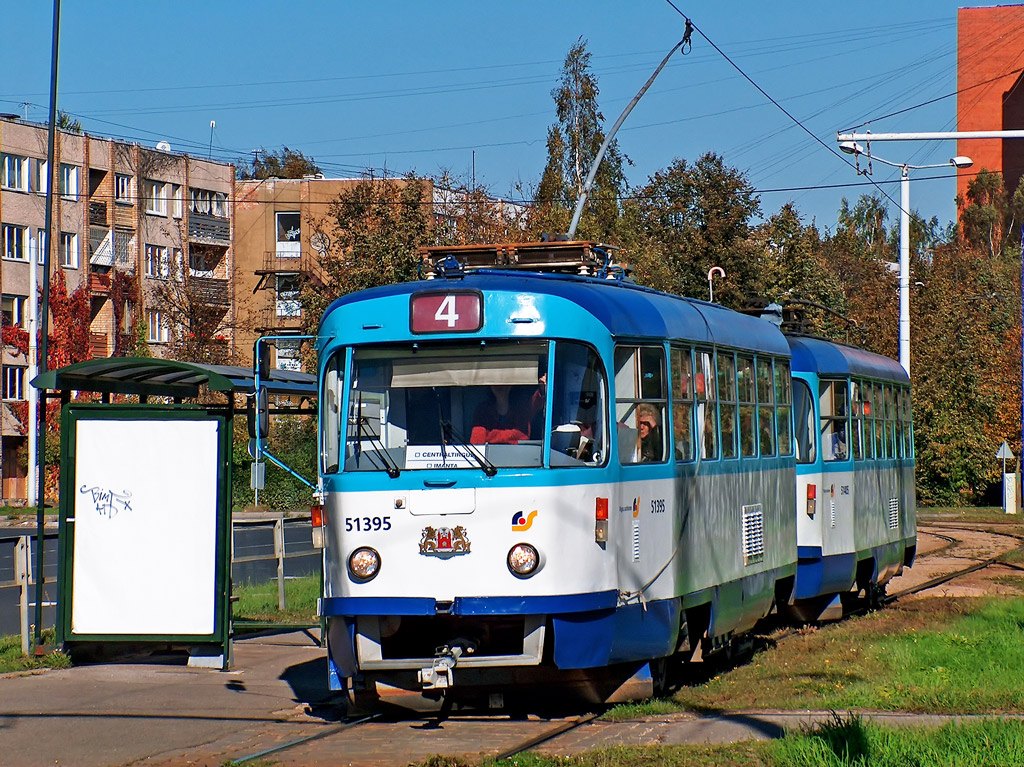 Рига, Tatra T3A № 51395